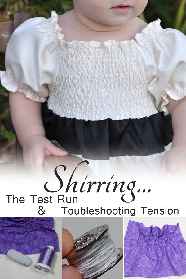 Shirring: Testing & Tension - Pollywoggles